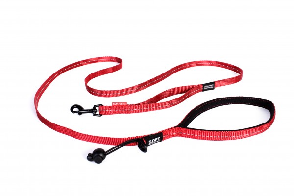 EzyDog Soft Trainer Lite Leine - rot