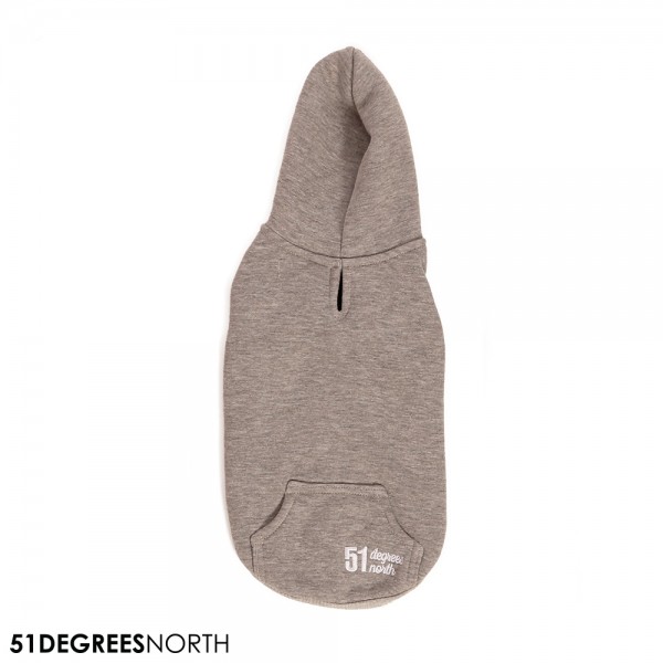 51DN College Sweater  -Light Grey- Größe