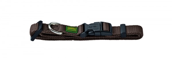 Hunter Halsung Vario Basic braun - 1,5cm/30-45cm