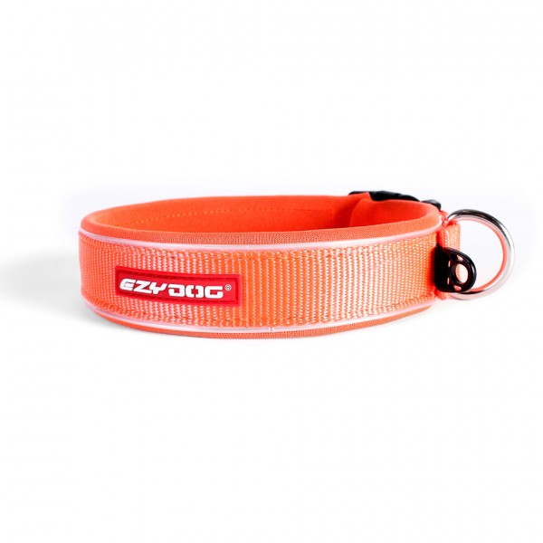 EzyDog Neo Classic Hundehalsband - orange Größe