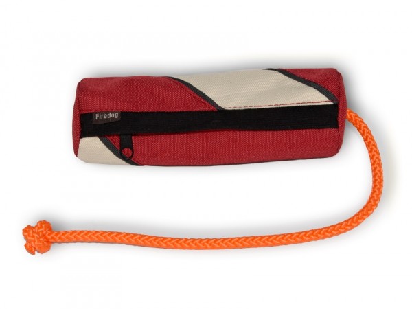 Firedog Snack Dummy -weinrot/beige-