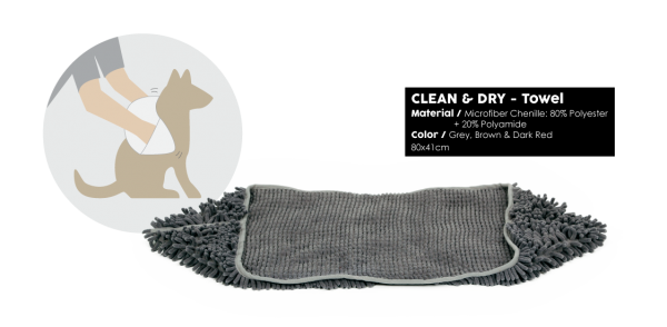 51DN Clean & Dry Towel Farbe
