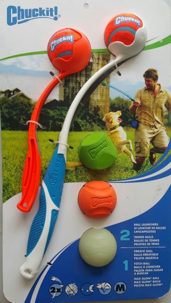 Chuckit! Double Launcher Pack M