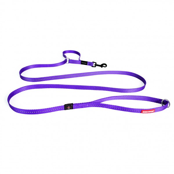 EzyDog Vario 4 Multifunktionsleine Lite- purple