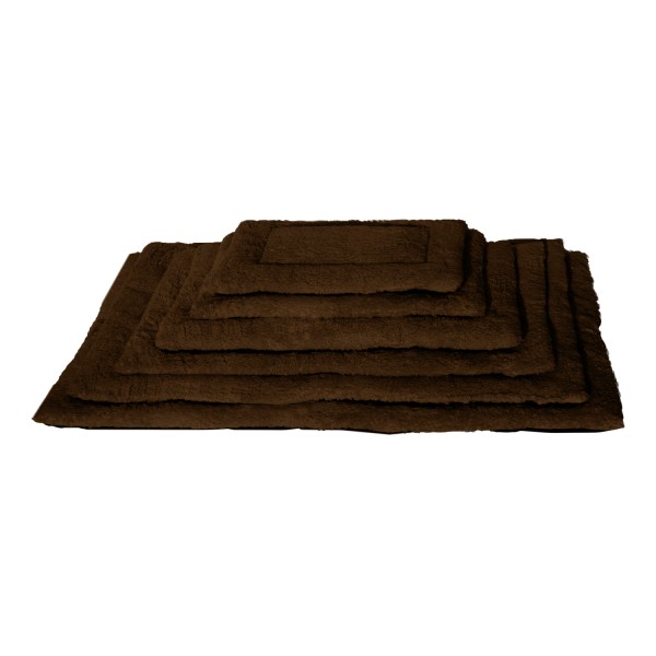 Surplus Liegedecke mit Schaffell-Imitation - braun-