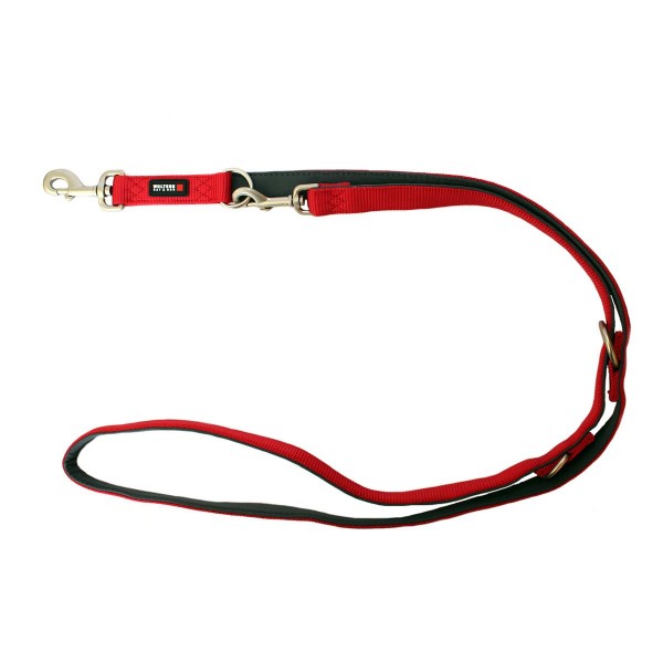 Wolters Hundeleine Professional Comfort -cayenne / grau