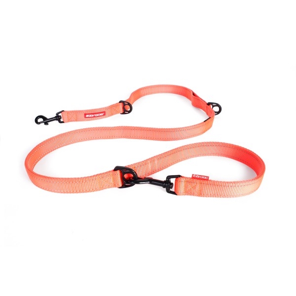 EzyDog Vario 6 Multifunktionsleine - orange