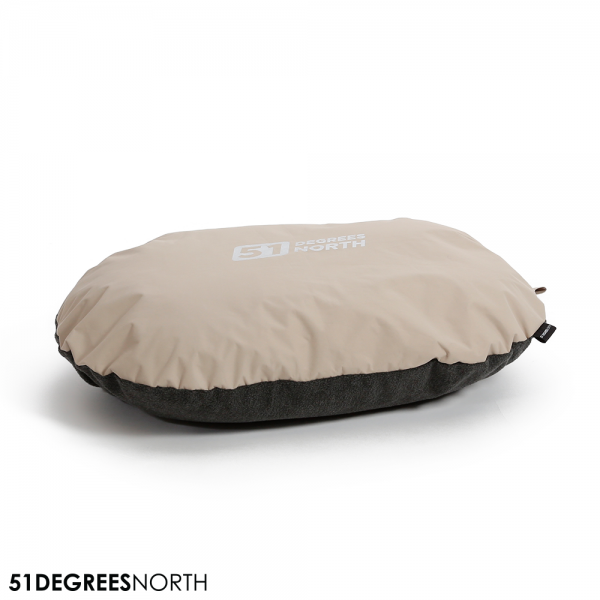 51DN Storm Kissen Oval -Light Sand