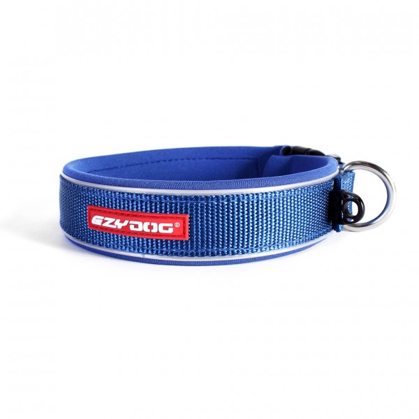 EzyDog Neo Classic Hundehalsband - blau Größe