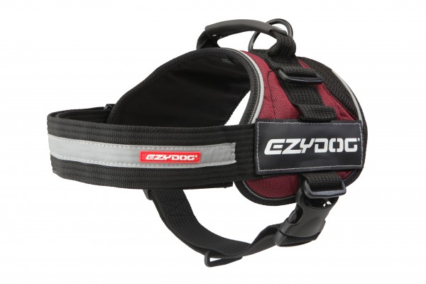 EzyDog Convert Geschirr - burgundy