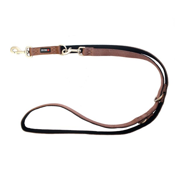 Wolters Hundeleine Professional Comfort -tabac/ schwarz