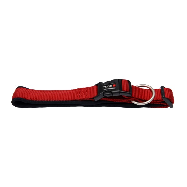 Wolters Hundehalsband Professional Comfort -rot / schwarz- Größe