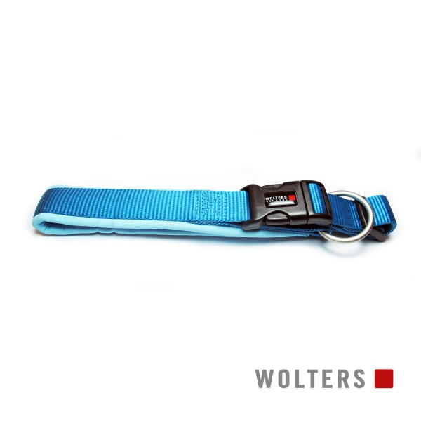 Wolters Hundehalsband Professional Comfort -aqua/ azur- Größe