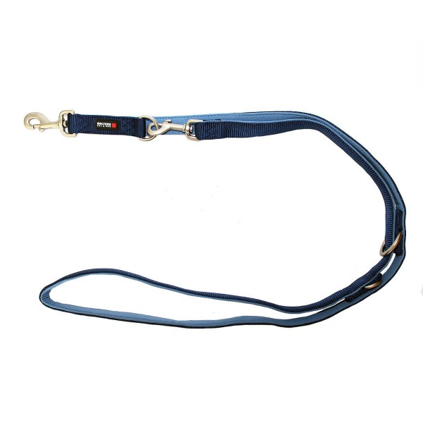 Wolters Hundeleine Professional Comfort -marine/ hellblau-