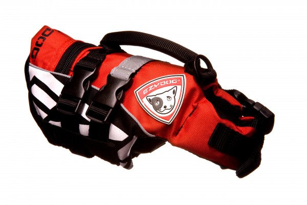 EzyDog DFD Micro Schwimmweste - rot