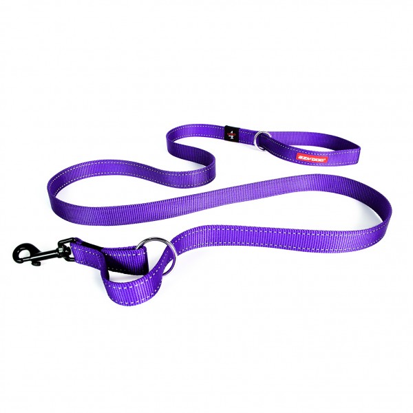 EzyDog Vario 4 Multifunktionsleine - purple