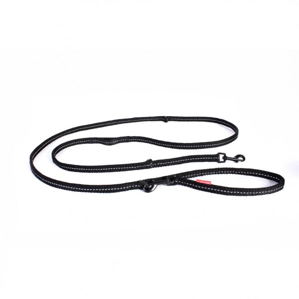EzyDog Vario 6 Multifunktionsleine Lite- schwarz