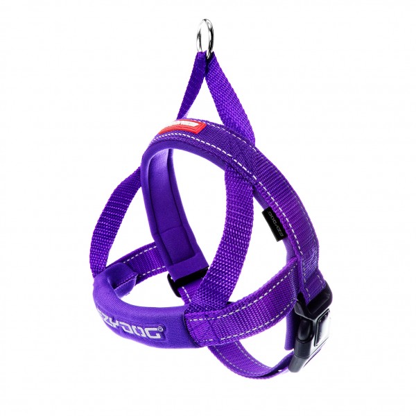 EzyDog Quick Fit Hundegeschirr - purple Größe