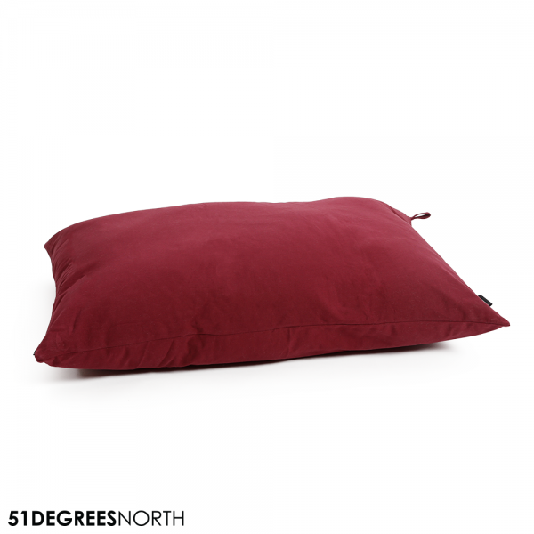 51DN Cotton Hundekissen - Red Port