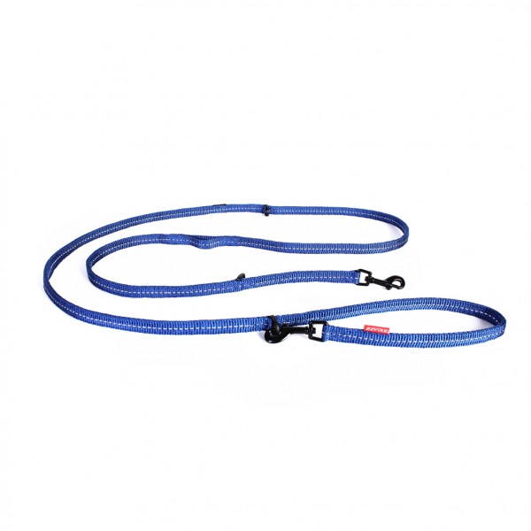 EzyDog Vario 6 Multifunktionsleine Lite- blau