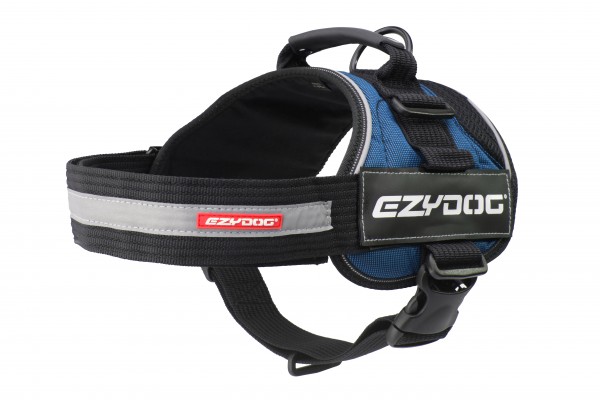 EzyDog Convert Geschirr - blau