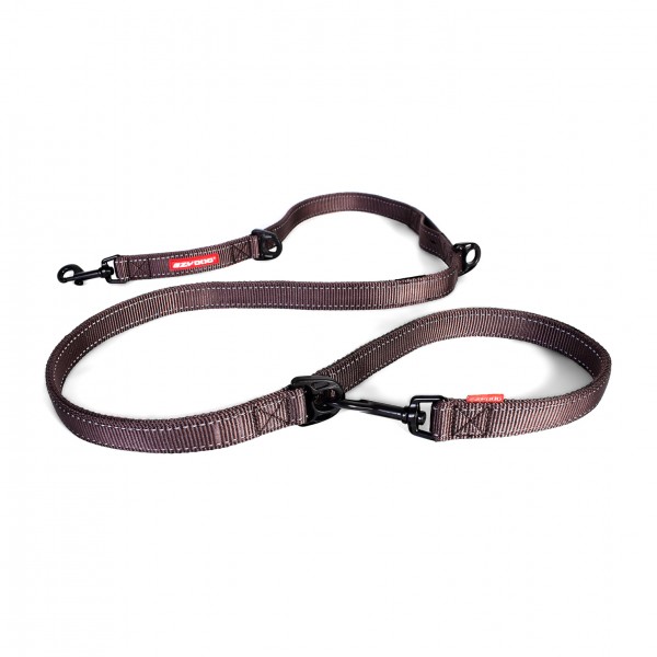 EzyDog Vario 6 Multifunktionsleine - chocolate