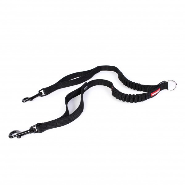 EzyDog Zero Shock Koppel - schwarz
