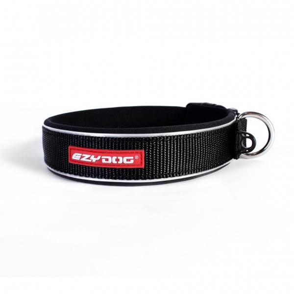 EzyDog Neo Classic Hundehalsband - schwarz Größe