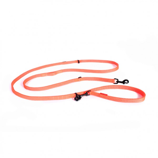 EzyDog Vario 6 Multifunktionsleine Lite- orange