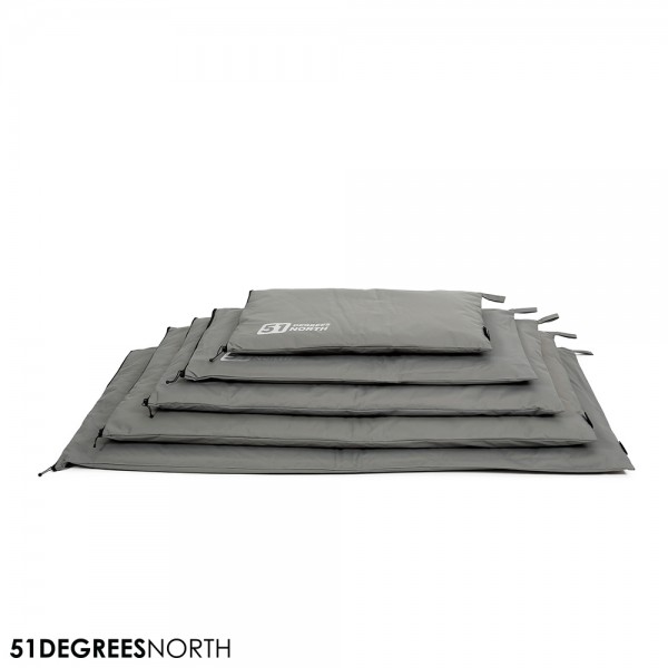 51DN Storm Liegematte - Rocky Grey Größe